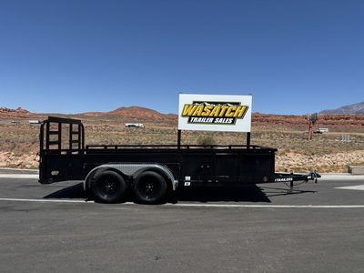 2026 PJ Trailers 7X16 Tandem Axle Channel Utility