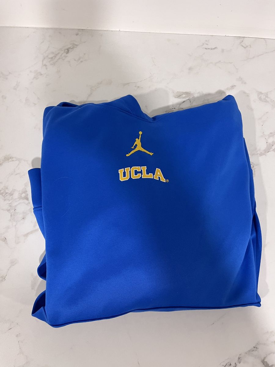 Air Jordan Brand Blue UCLA Hoody Large