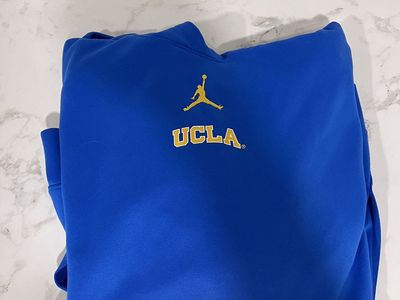 Air Jordan Brand Blue UCLA Hoody Large
