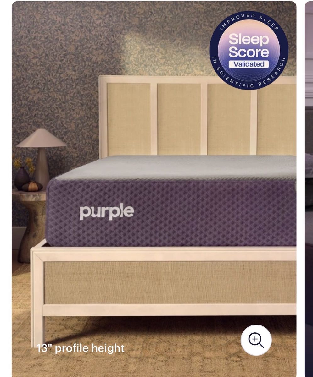 BRAND NEW Purple KING mattress