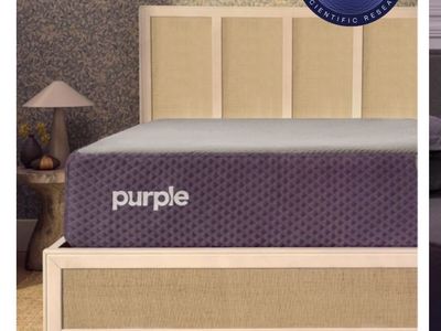 BRAND NEW Purple KING mattress