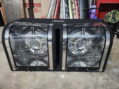 Dual 12" Subwoofer with amp