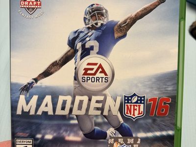 Madden NFL 16, 17, 21 Xbox One/Series X EA Sports Football Game Lot