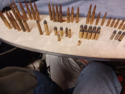 Assorted Vintage Ammunition Rounds - Various Calibers