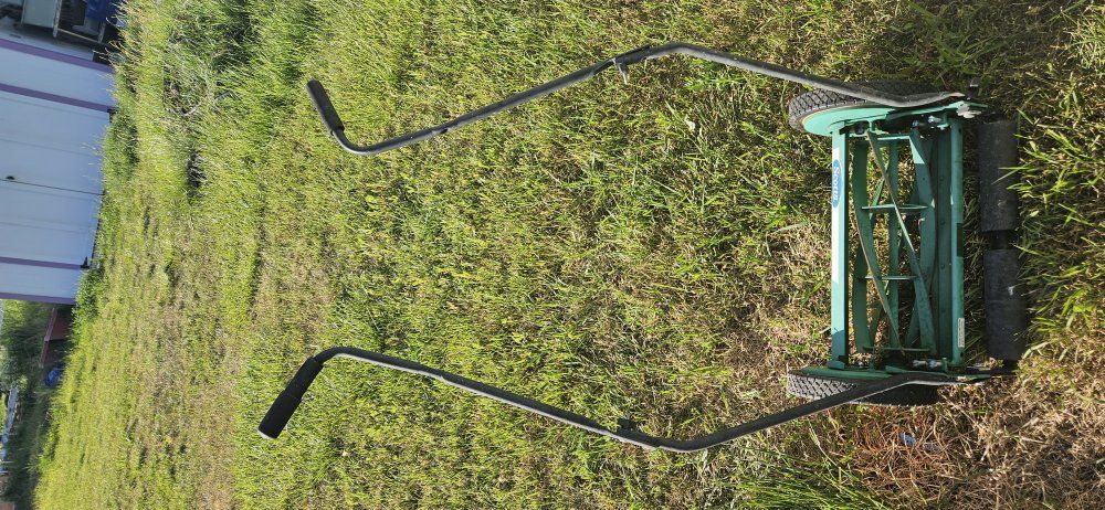 Scottish hand mower