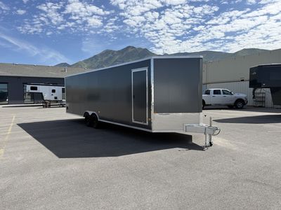 2026 Alcom COMPETITIVELY PRICED All-Aluminum Stealth 8.5x28 Car Hauler