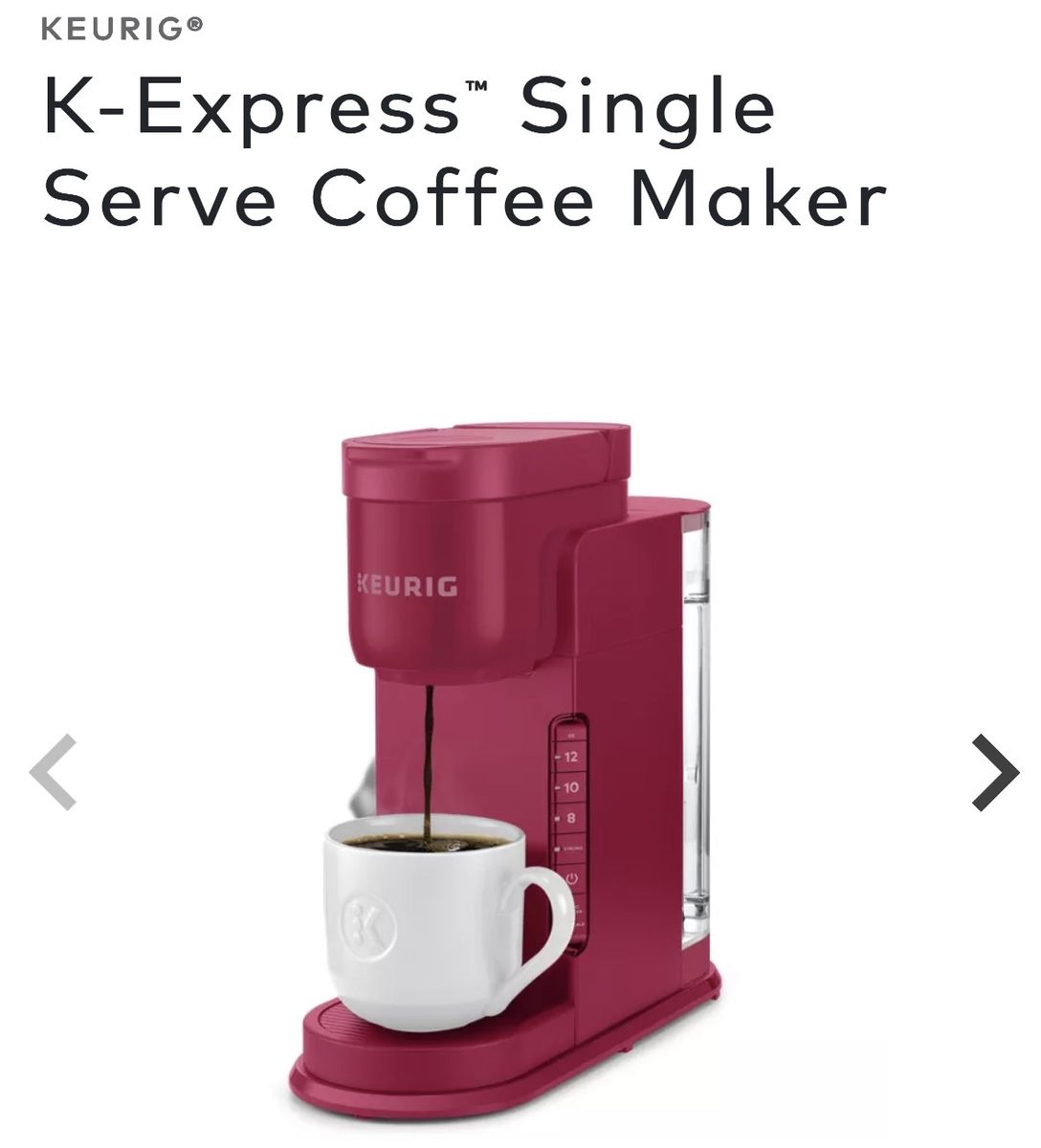 Keurig K-Express Single Serve Coffee Maker - Island Berry