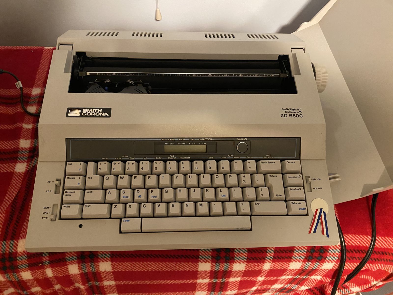 Smtih Corona Daisy Wheel Typewriter - working