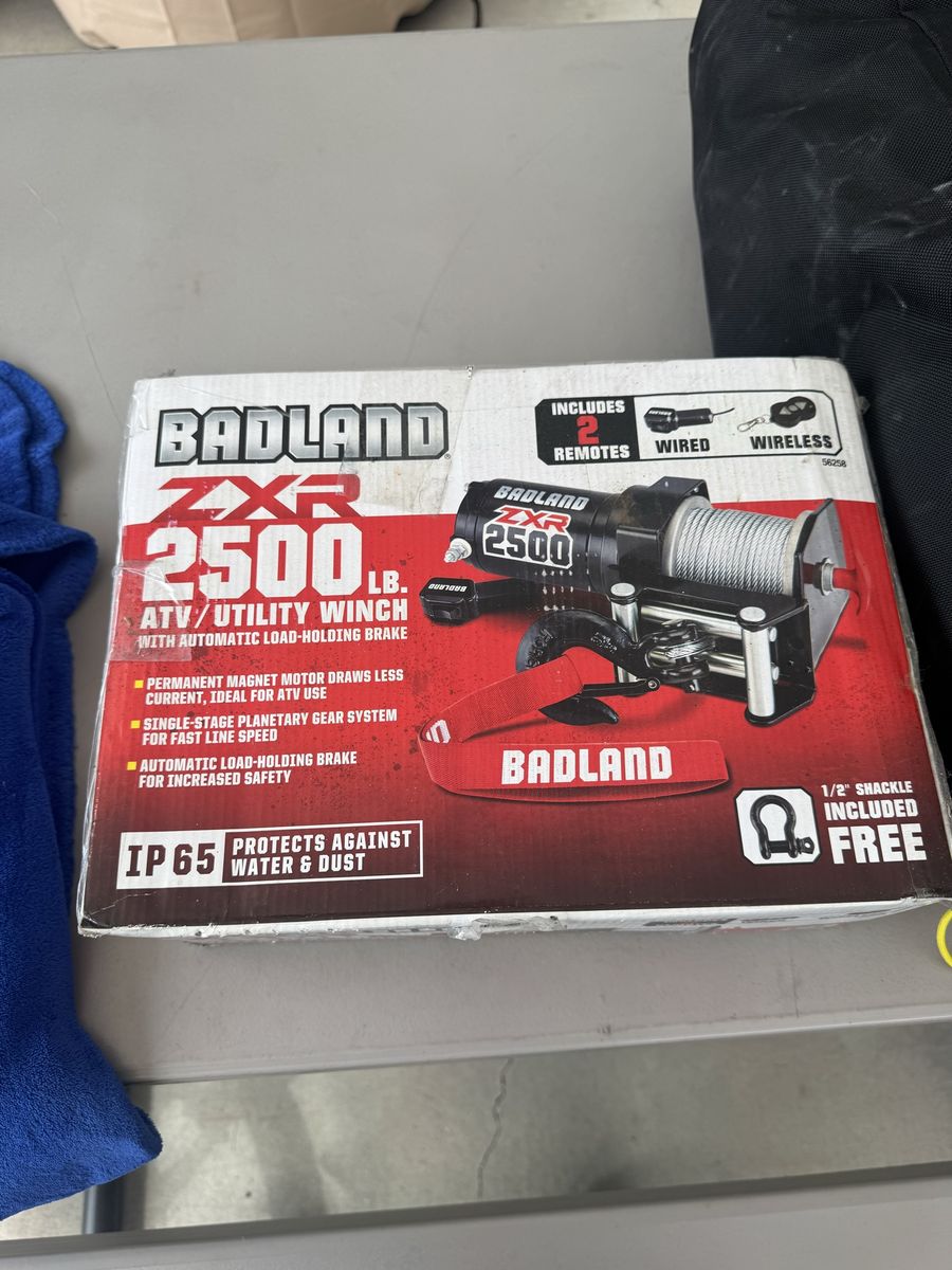 ATV or UTV winch
