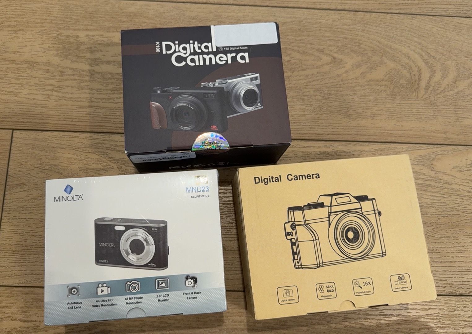 New in box digital camera