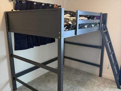 Bunk Bed - Black Loft Bed