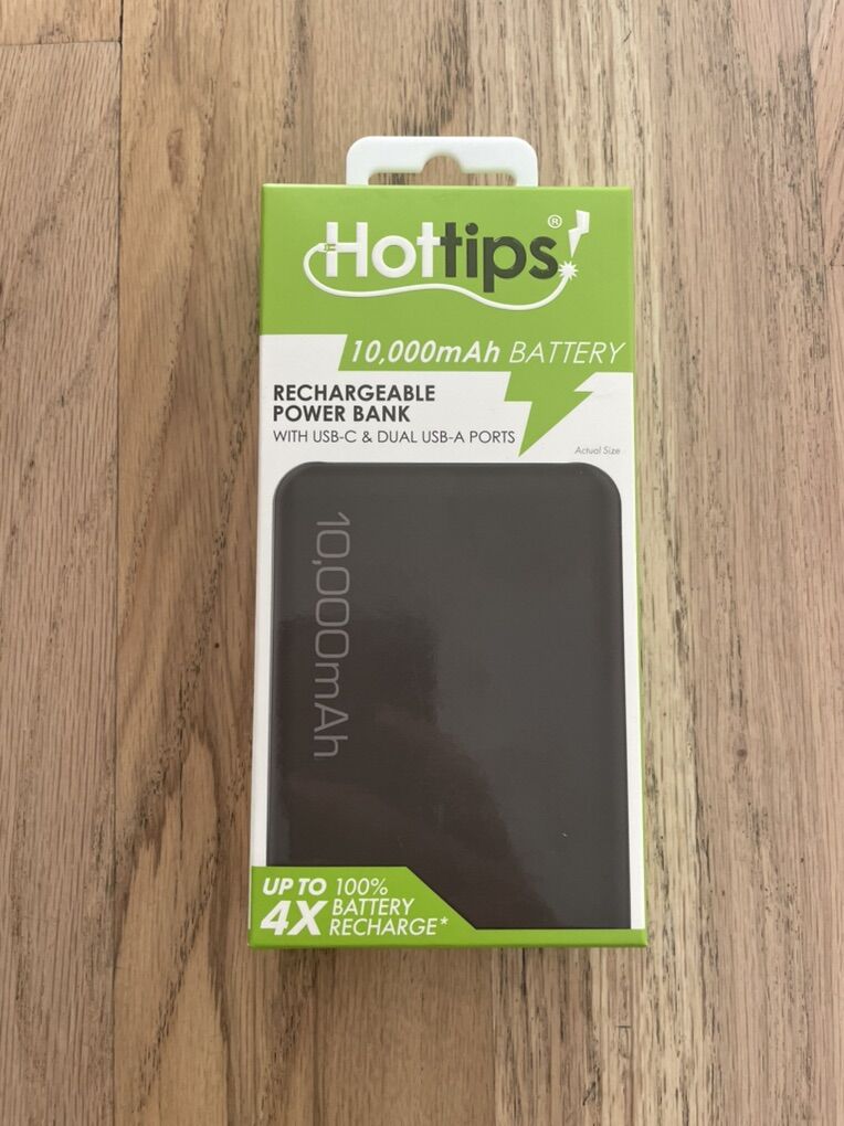 Hottips Rechargeable Power Bank