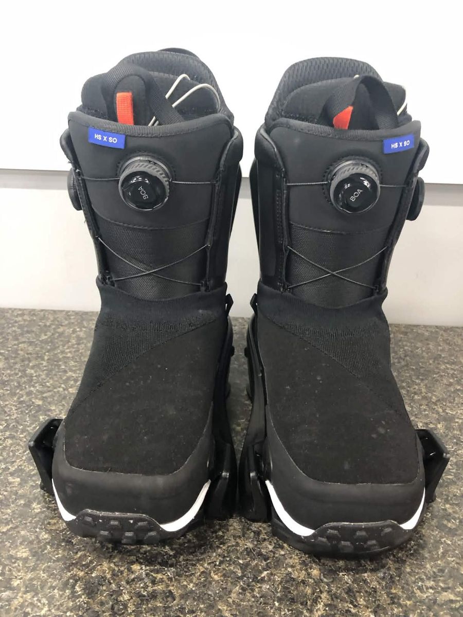 Used Burton Highshot X Step-on Snowboard Boot+Binding Mens 12