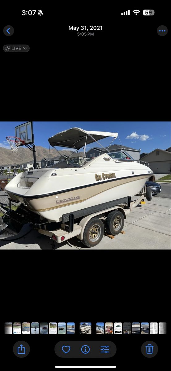 1995 crownline 210 ccr