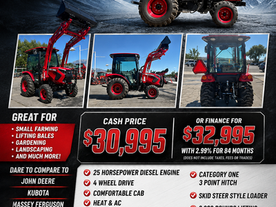 TYM 3025CH Tractor and Loader