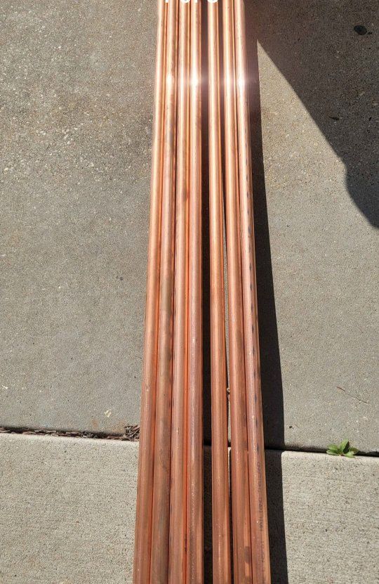 3/4 x 10ft type L copper pipe