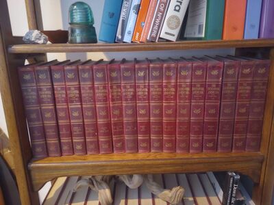 Vintage, Antique, and Complete 30-Volume 1946 Encyclopedia Americana