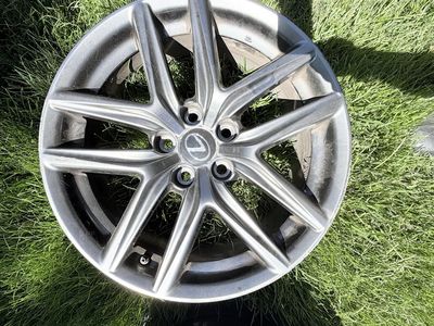 Lexus OEM 18" Silver Alloy Wheels Rims (Set of 4) - Used