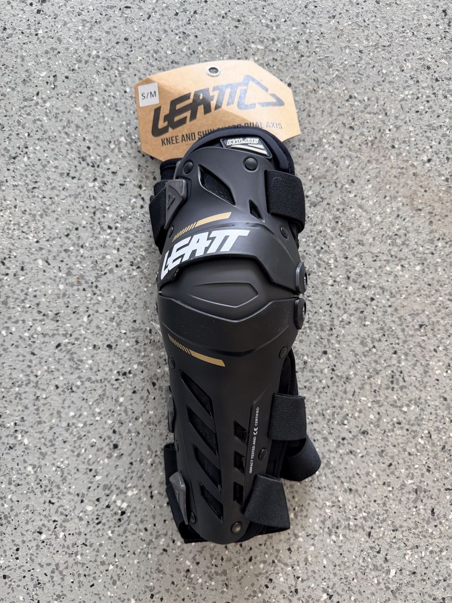 Leatt Dual Axis Knee & Shin Guards – S/M – New
