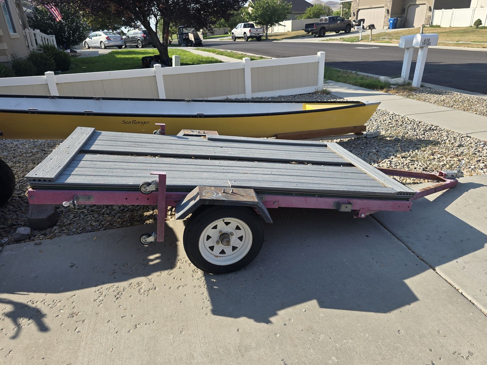 Utility trailer, Harbor Freight