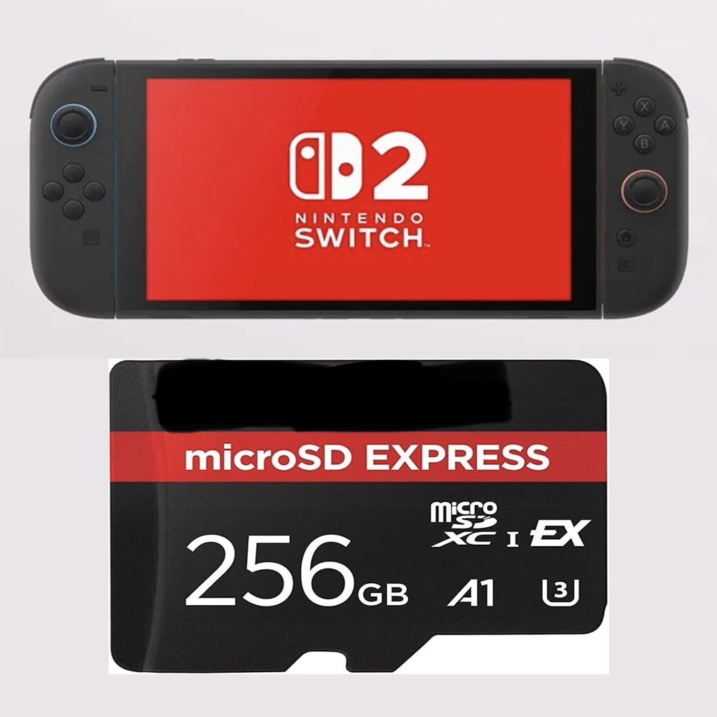 Nintendo Switch 2 Compatible MicroSD Express Card 256GB - Expand Your Storage