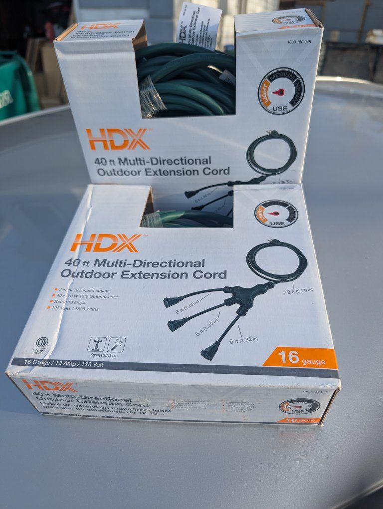 upplies for construction and electrical cords