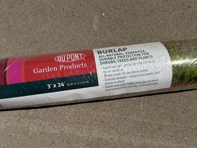 Burlap cloth for gardening - new - 3’ x 24’