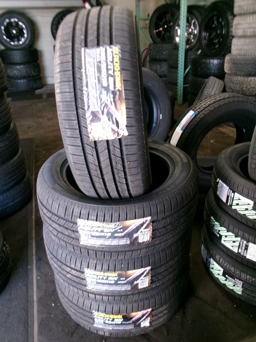 235/55R18 BLACKHACK AGILITY SUV SET OF BRAND NEW TIRES