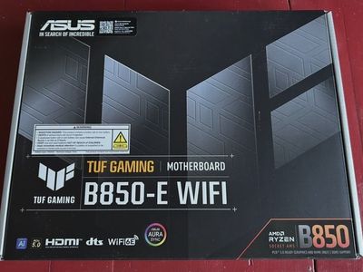 ASUS TUF GAMING B850-E WiFi ATX Motherboard - New!