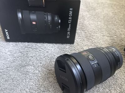 Sony FE 24-70mm F2.8 GM II Lens - E-Mount, Barely Used, Pristine Condition