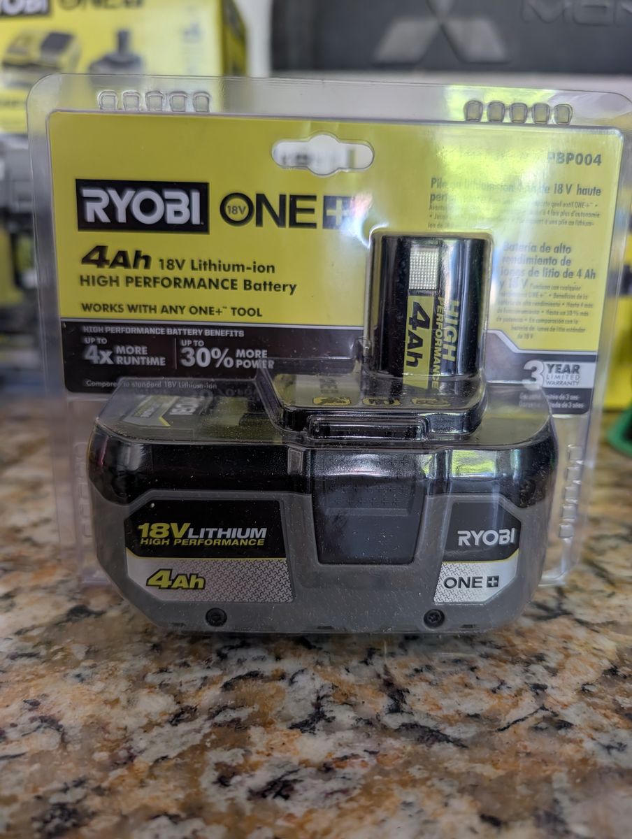 Ryobi ONE+ HP 4.0Ah 4Ah 18V Lithium-ion High Performance Battery PBP004
