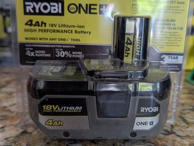 Ryobi ONE+ HP 4.0Ah 4Ah 18V Lithium-ion High Performance Battery PBP004