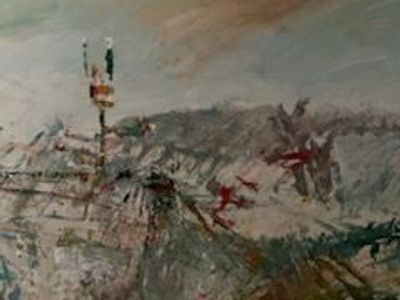 Unique abstract acrylic 18"×24" art painting home office decore great color schemes, over 100 to choose from!! talking pieces