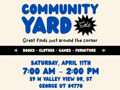 Vista Del Sol Community Yard Sale - April 11th 2026