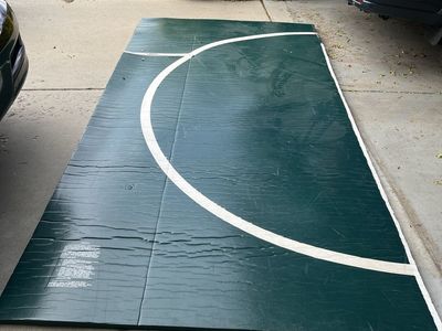 Used Green Wrestling Mat - Free