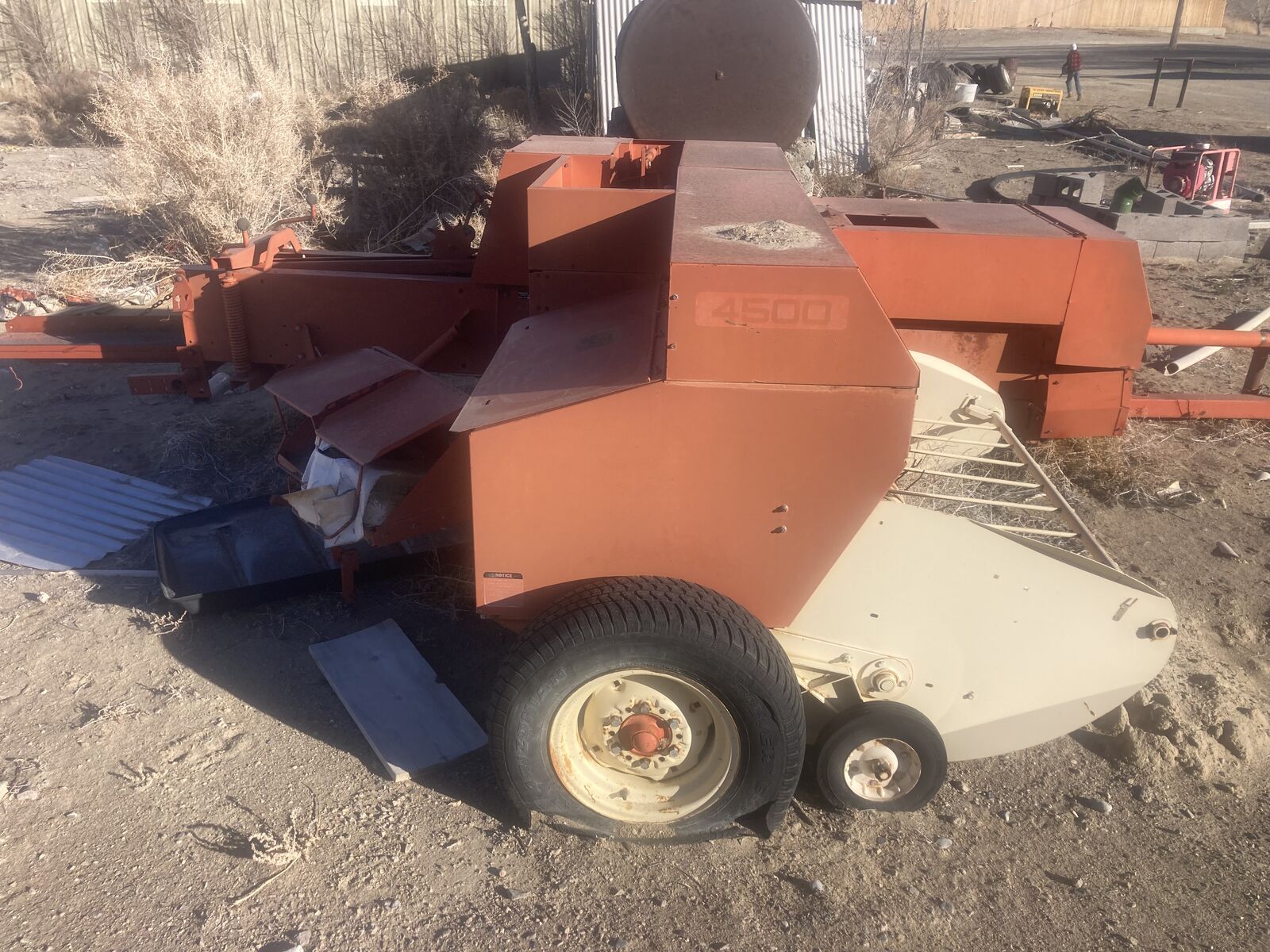 Hesston 4500 baler