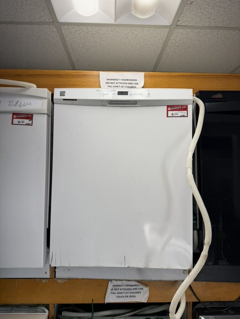GOOD DEALS! NICE KENMORE WHITE DISHWASHER