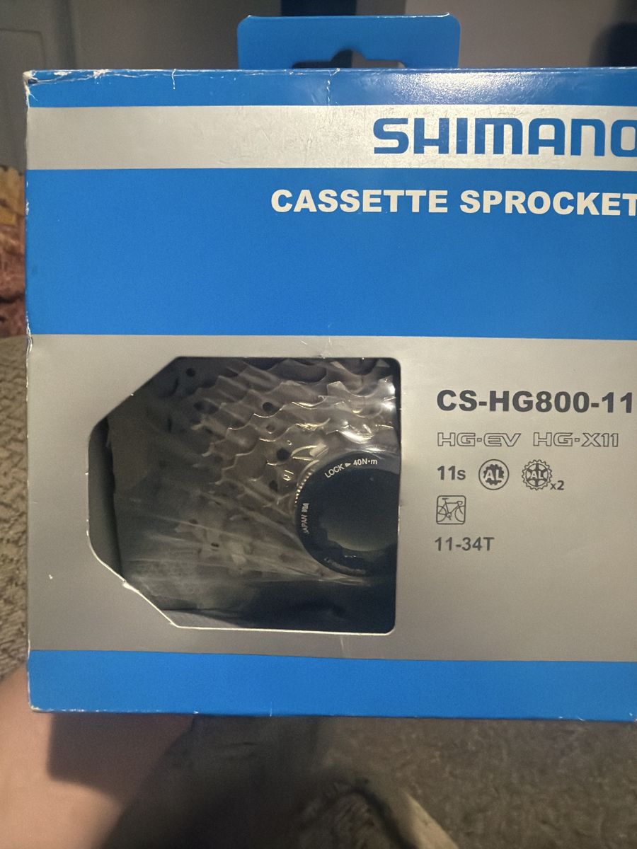 Shimano CS-HG800-11 Cassette Sprocket, 11-Speed (11-34T), HG-EV HG-X11