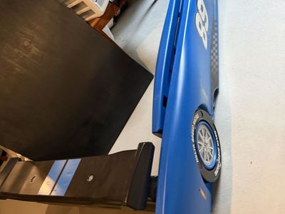 Blue Race Car Bed twin - OBO