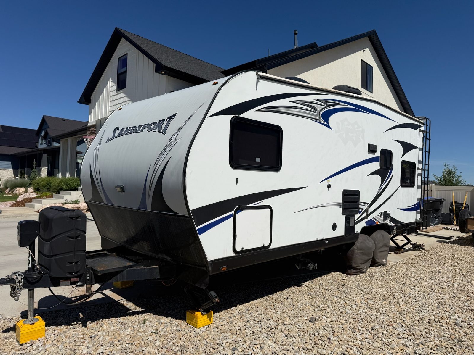 2019 Pacific Coachworks Sandsport 22EX Toy Hauler