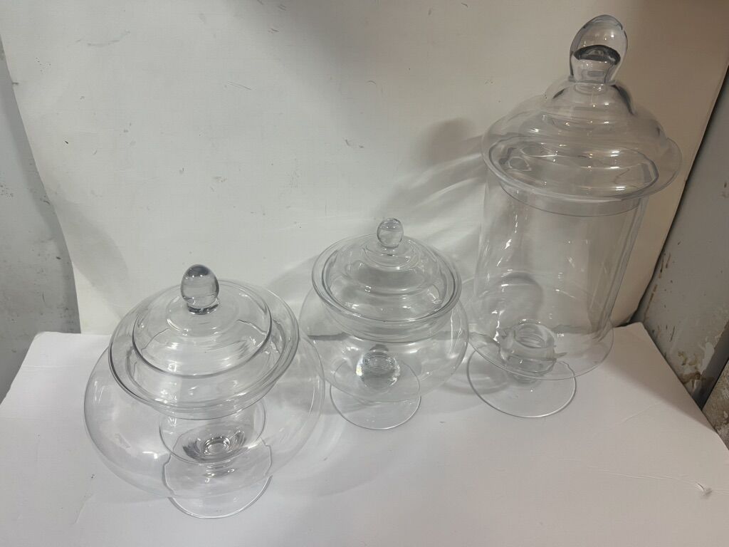 Apothecary jar Candy Jars Dishes Wedding Parties