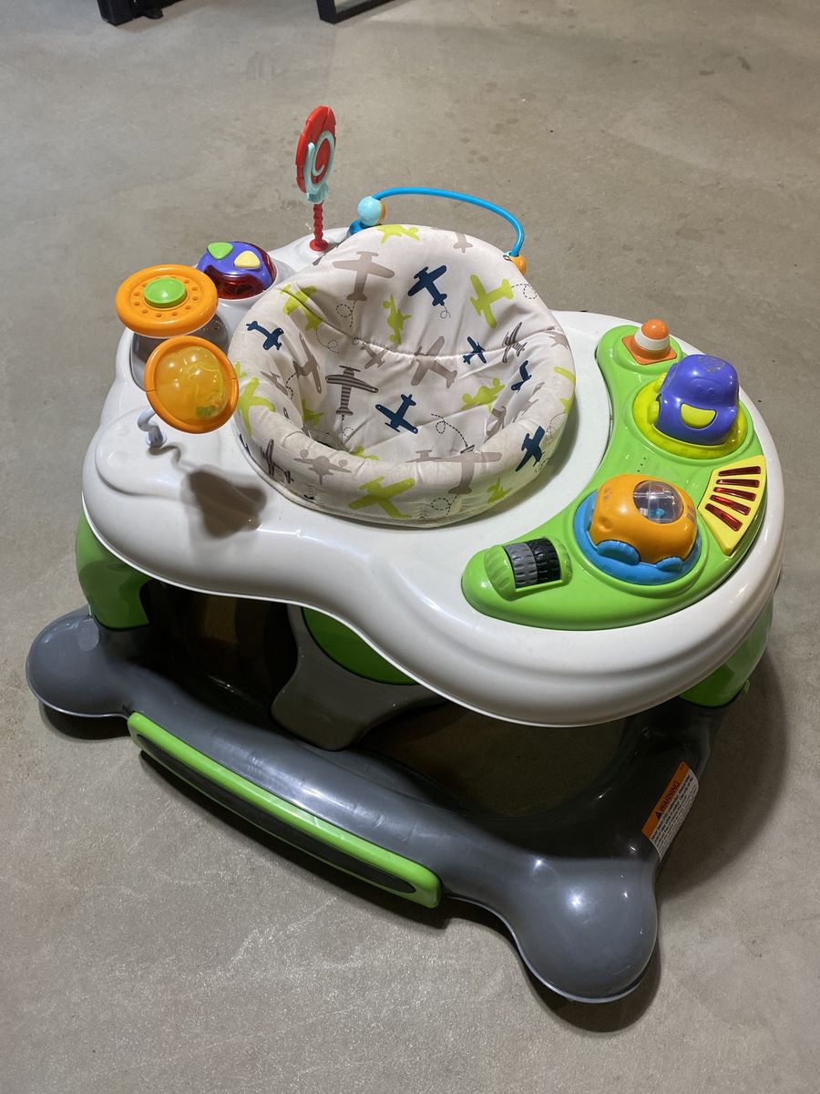 Bright Starts Around We Go 3-in-1 Activity Center Zippity Zoo Walker