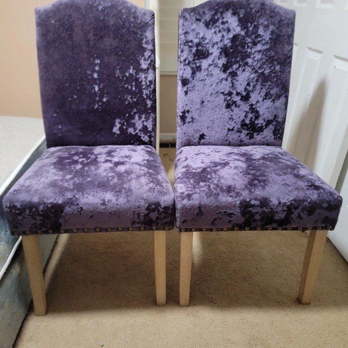 Gorgeous Purple Chairs