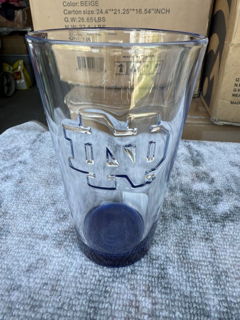 Notre Dame NCAA 16oz Pint Glass New
