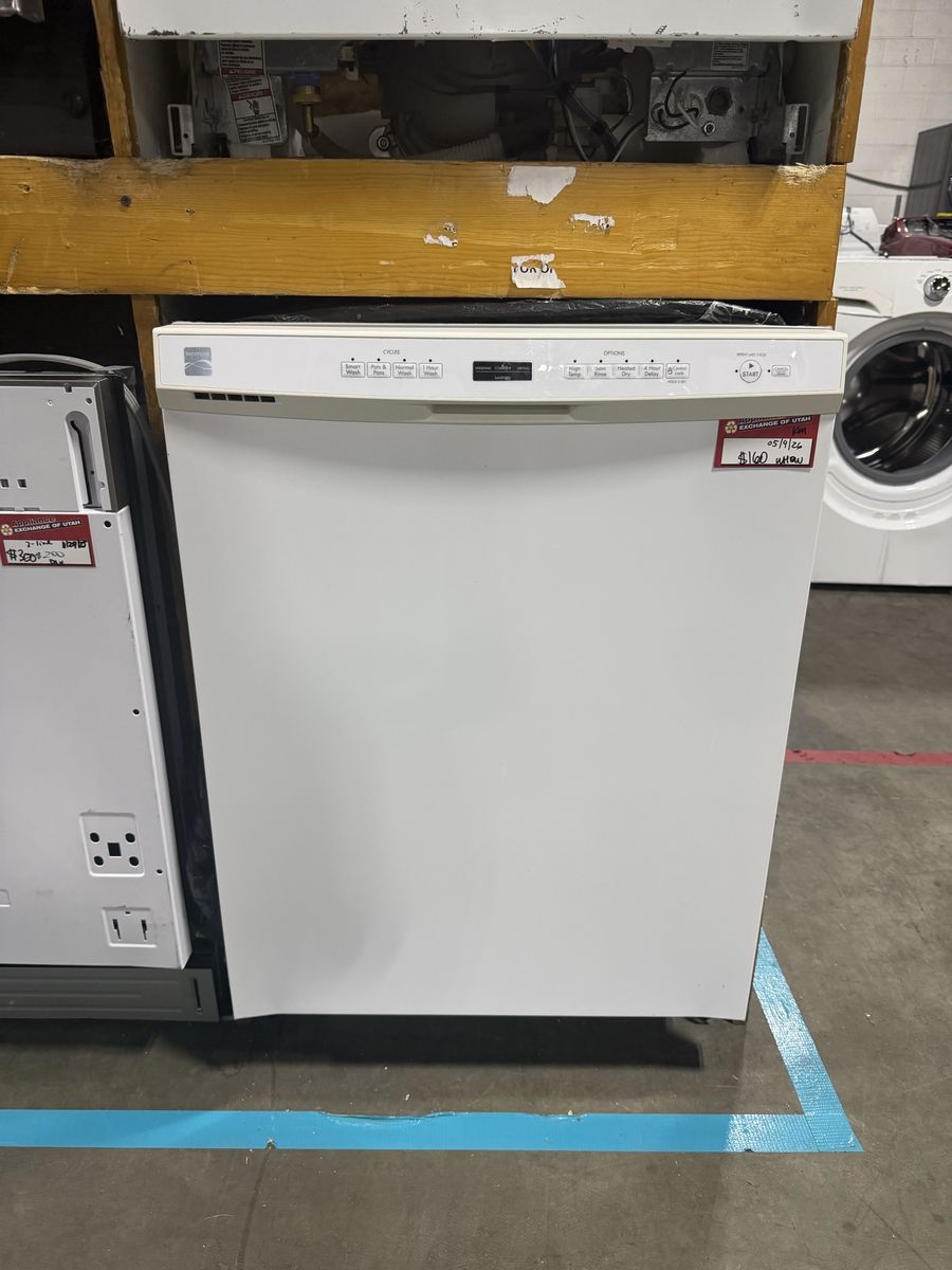 BIG SAVINGS! GOOD KENMORE WHITE DISHWASHER W-WARRANTY