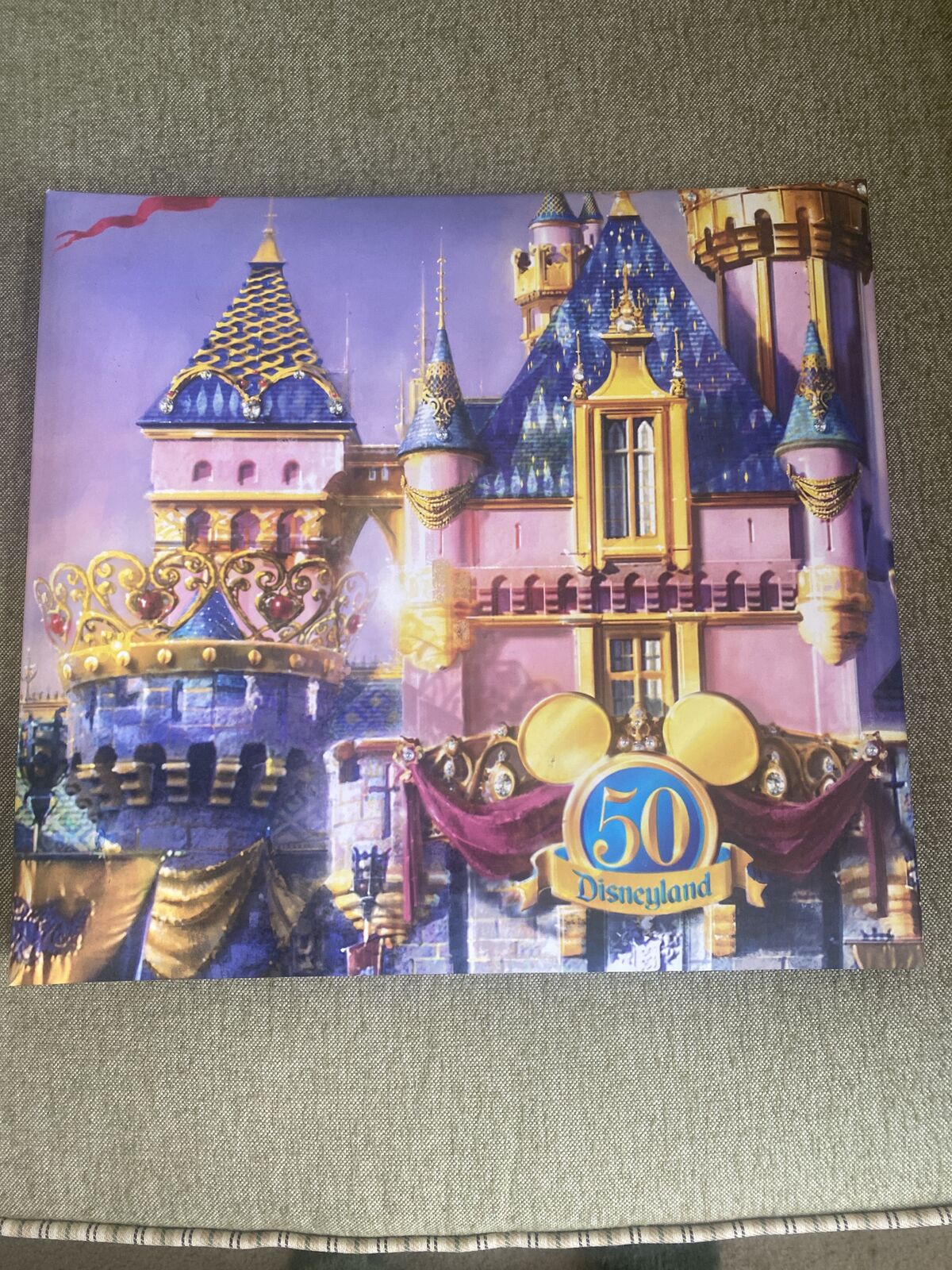 Disneyland 50th Anniversary Scrapbook