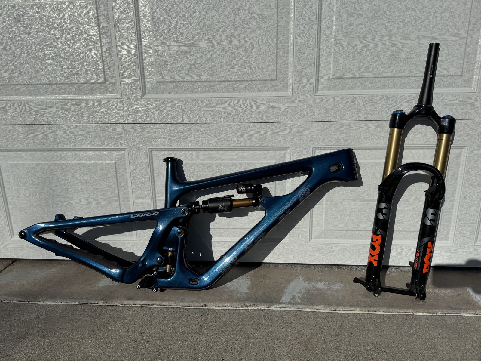 Yeti SB160 Frame & Fox Factory 38 Fork