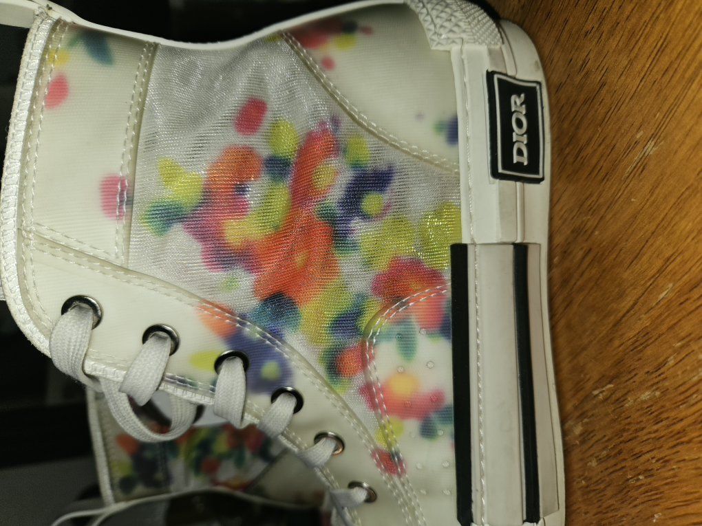 Dior high top sneakers