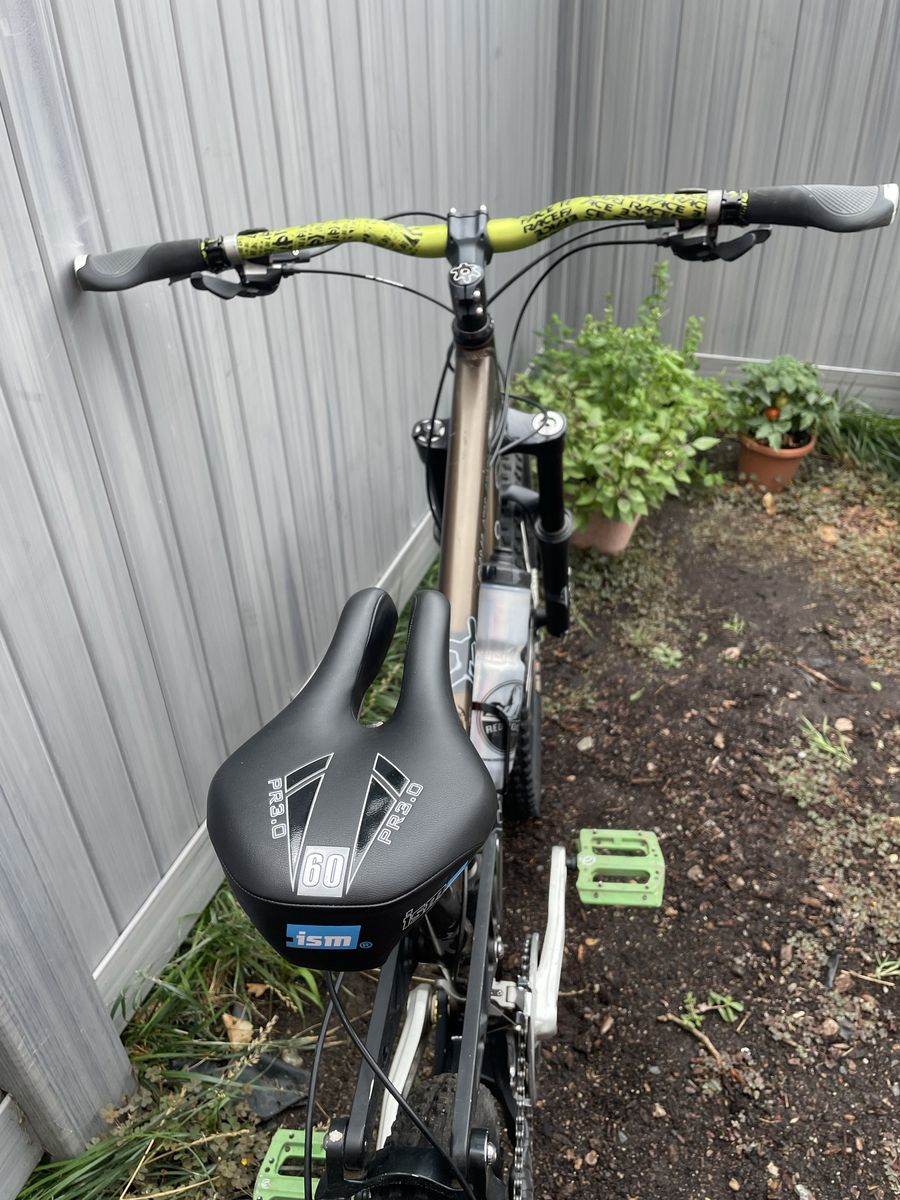 Kona Coiler Deluxe Full Suspension Mountain Bike Medium Brown