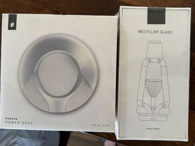 Puffco recycler Glass And Wireless Charger
